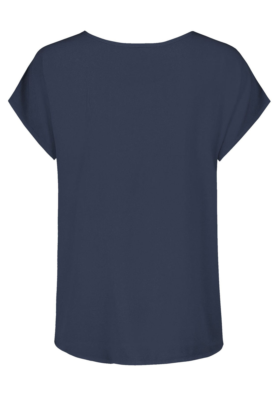 Authentic Style Bluse Rundhals Viskose