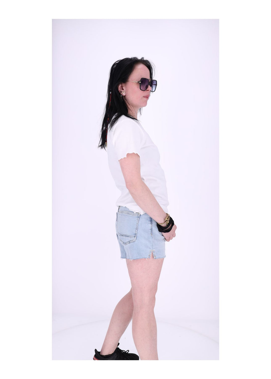 New View Damen-T-Shirt Feinripp