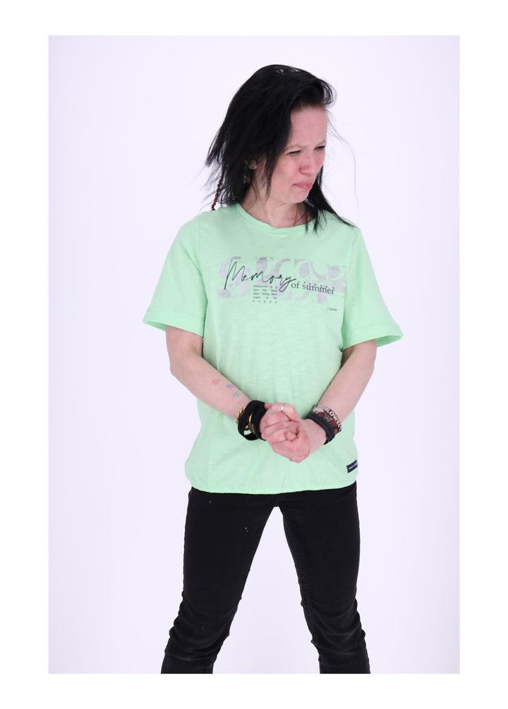 SOQUESTO Damen T-Shirt Baumwolle