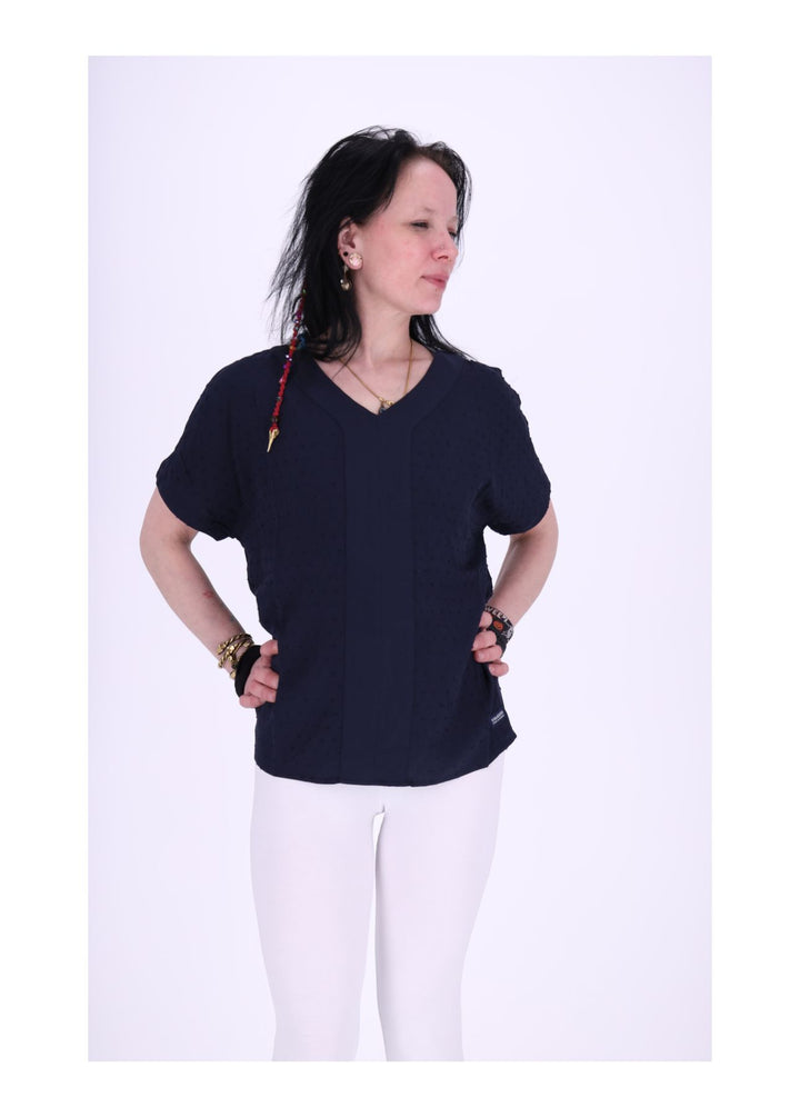 SOQUESTO Damen Bluse Viskose