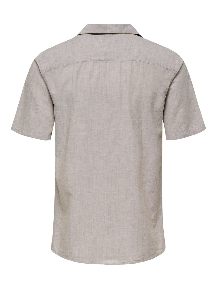 Herren ONSCANTLEY SS SOLID RESORT SHIRT OT