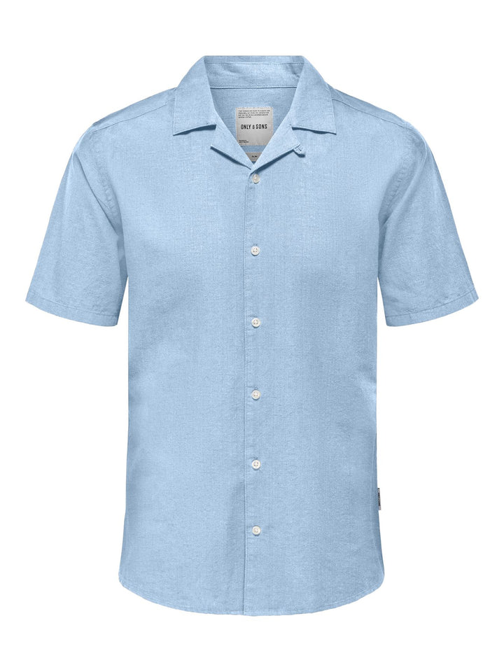 Herren ONSCANTLEY SS SOLID RESORT SHIRT OT
