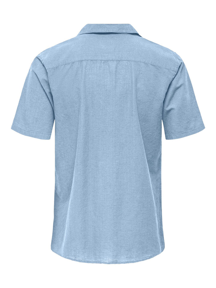 Herren ONSCANTLEY SS SOLID RESORT SHIRT OT