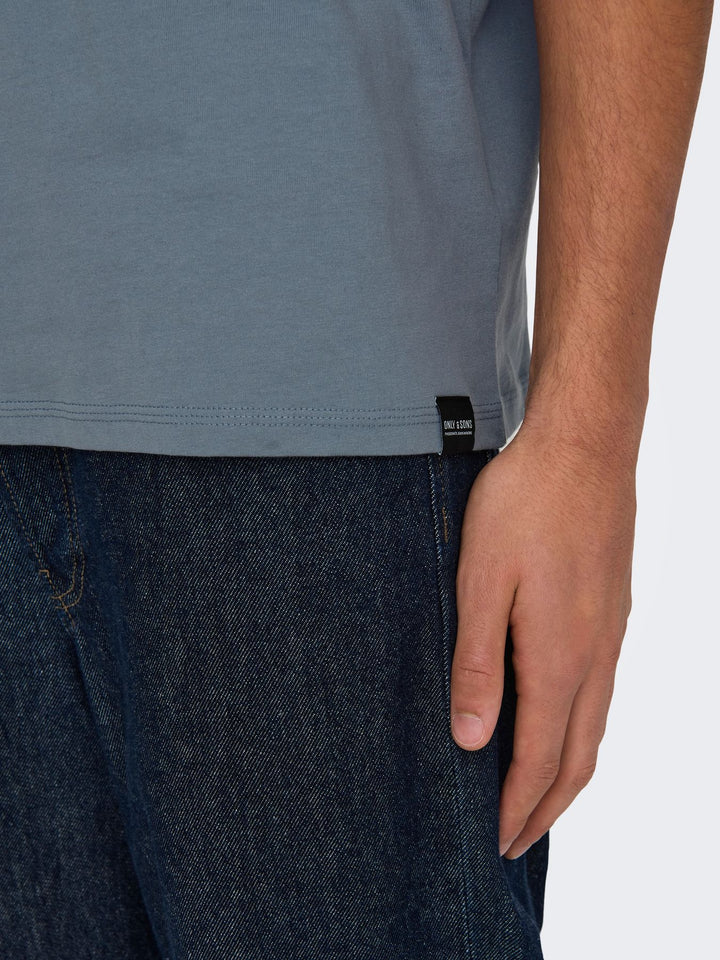 Herren ONSMAX LIFE SS STITCH TEE NOOS