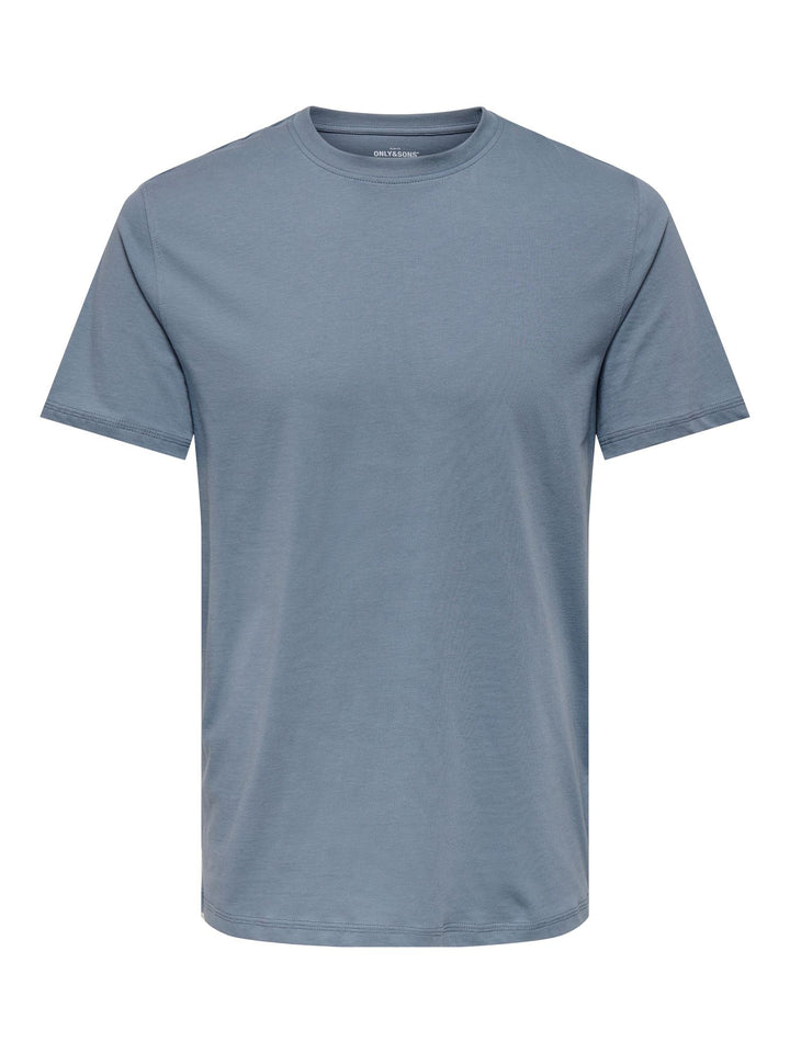 Herren ONSMAX LIFE SS STITCH TEE NOOS Grey
