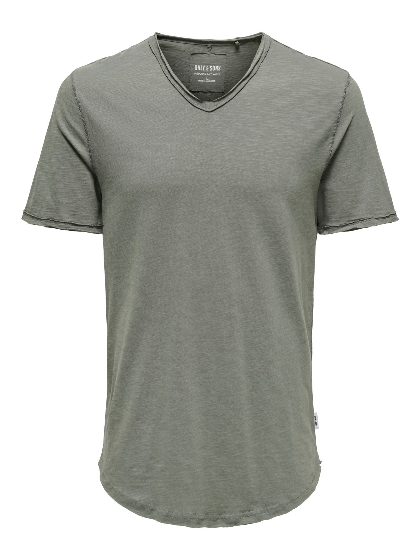 Herren ONSBENNE LONGY V-NECK SS TEE NOOS