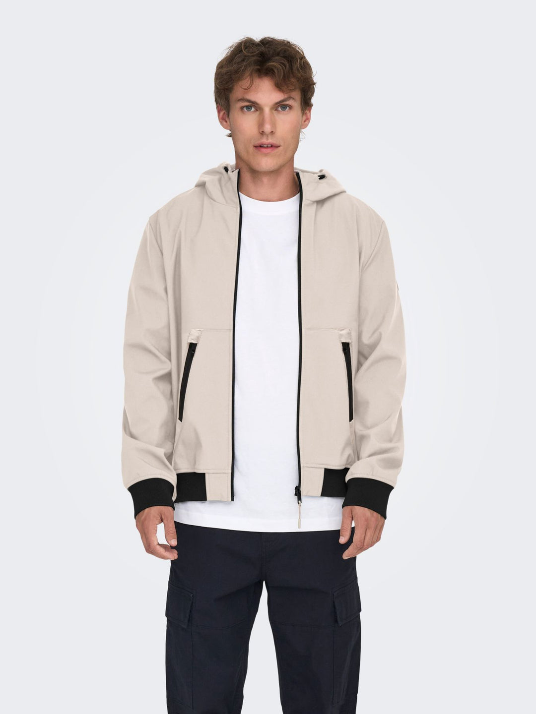 Herren ONSBOWIE SOFTSHELL BOMBER NOOS