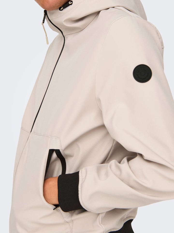 Herren ONSBOWIE SOFTSHELL BOMBER NOOS