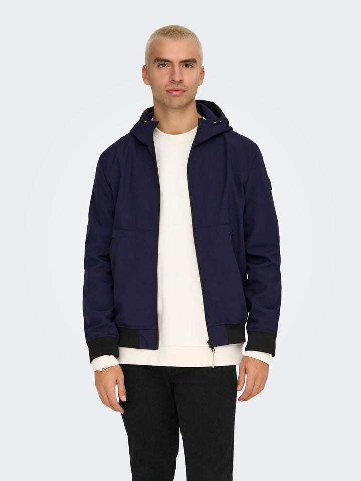 Herren ONSBOWIE SOFTSHELL BOMBER NOOS