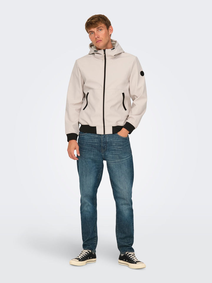 Herren ONSBOWIE SOFTSHELL BOMBER NOOS