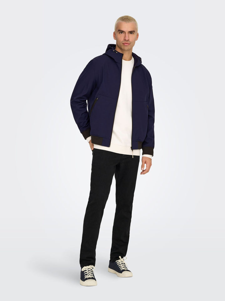 Herren ONSBOWIE SOFTSHELL BOMBER NOOS