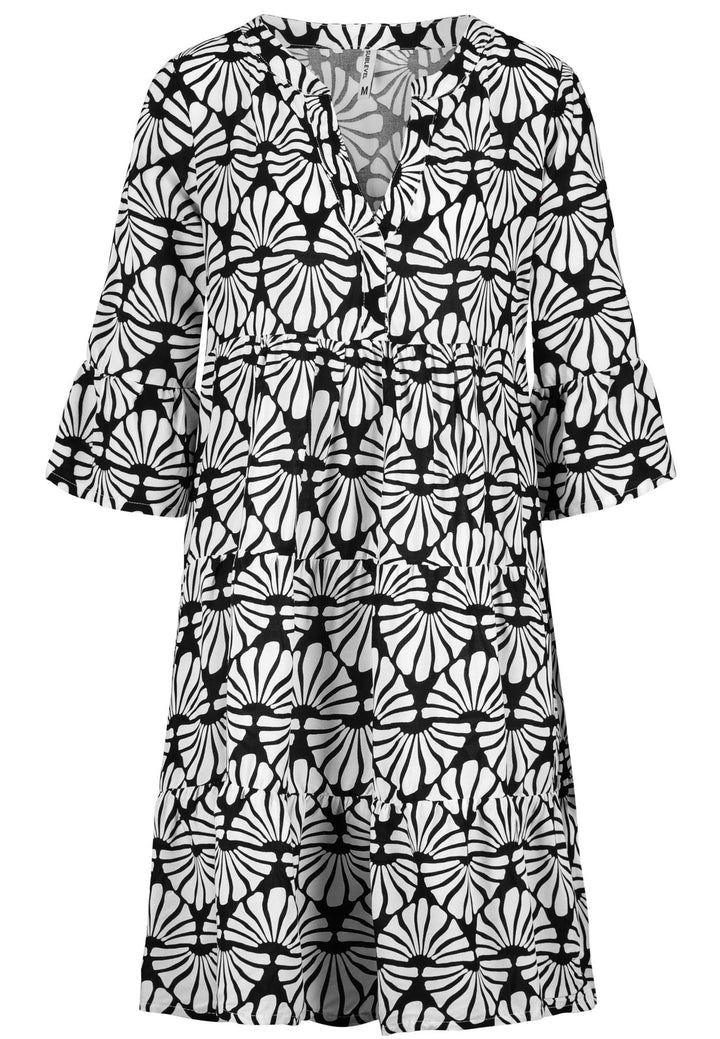 Authentic Style Midikleid Volants