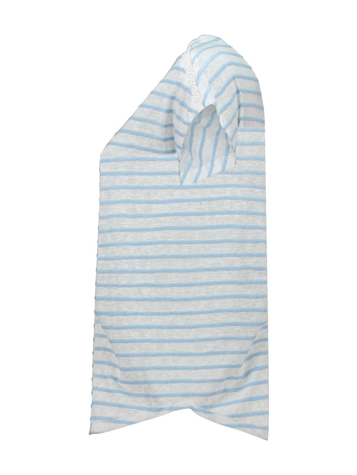 Hailys Damen T-Shirt mit Spitze