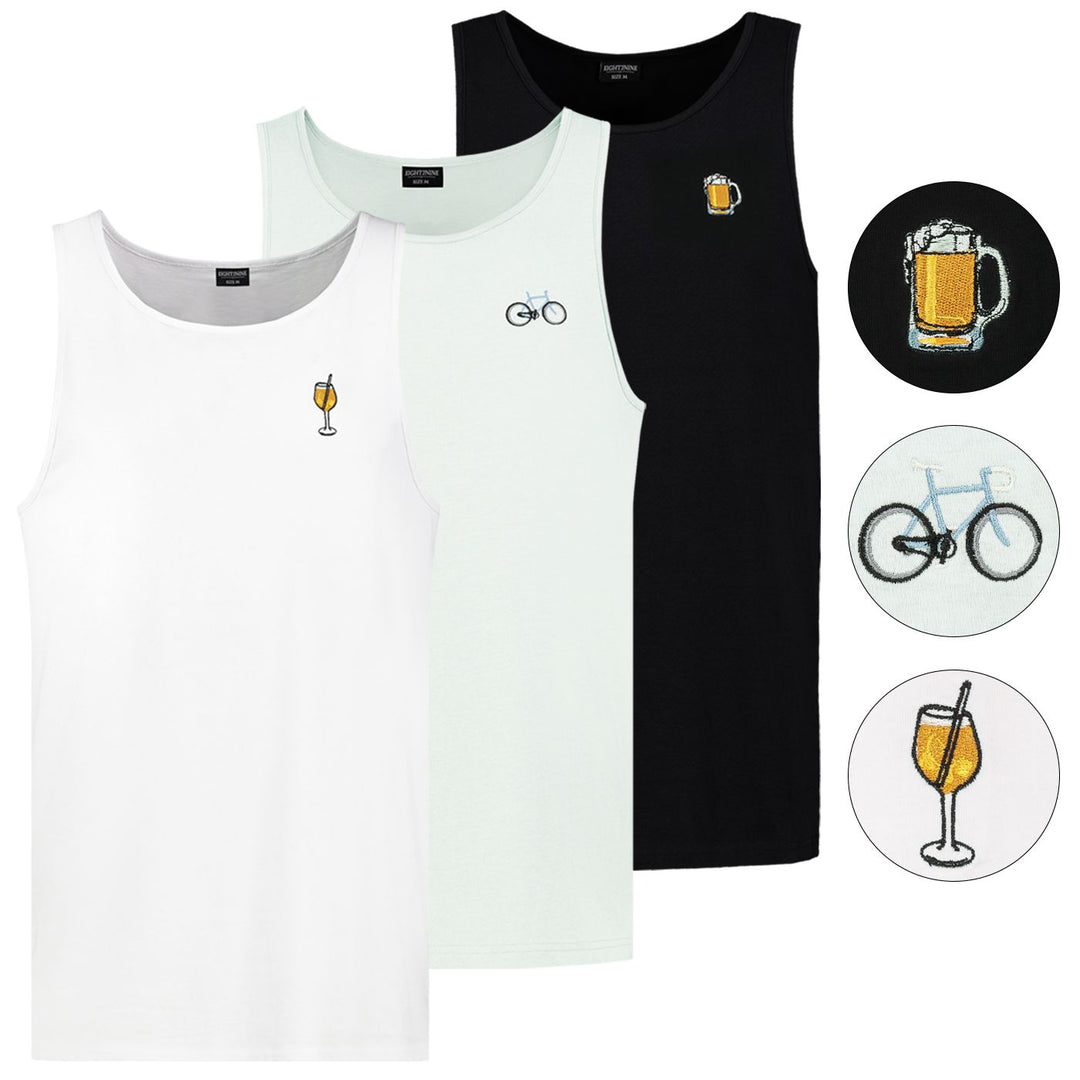 Herren HAKA Top, Rundhals und Ärmelausschn