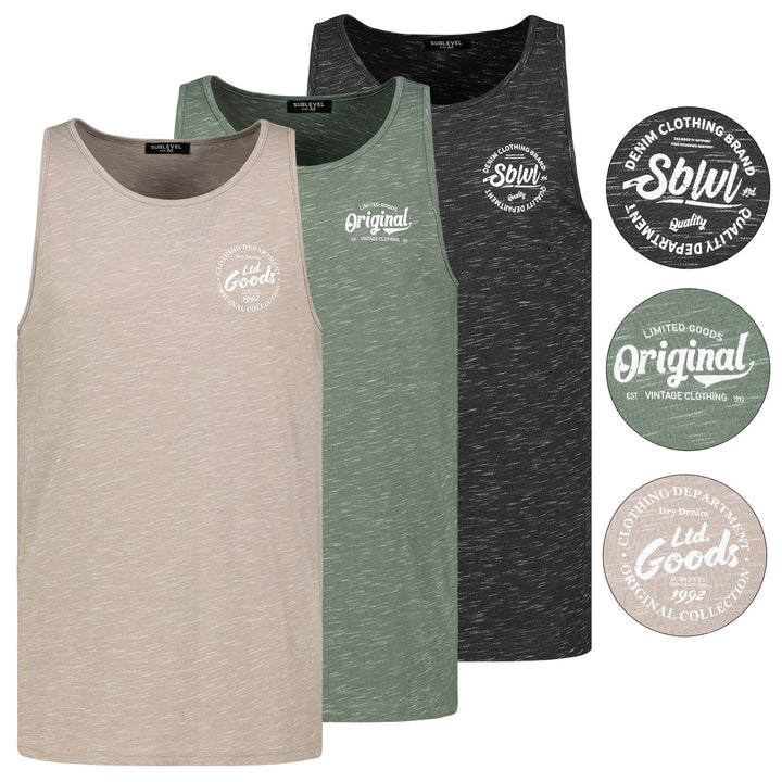 Herren HAKA Top, Rundhals und Armloch