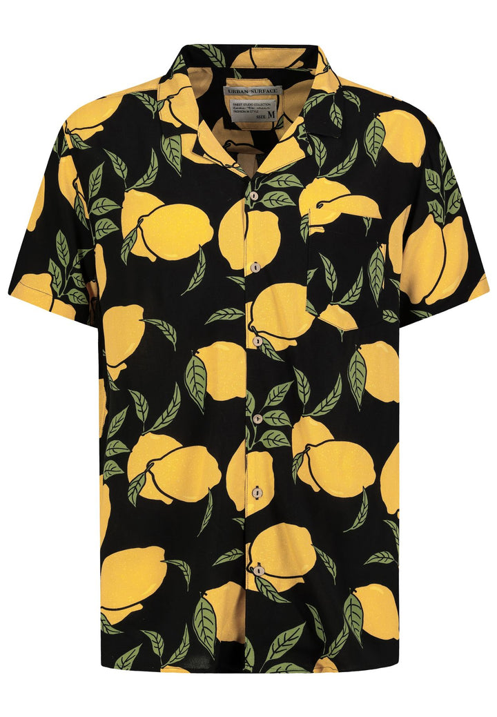 Herren Hemd, kurzarm,Reverskragen, Knopfle