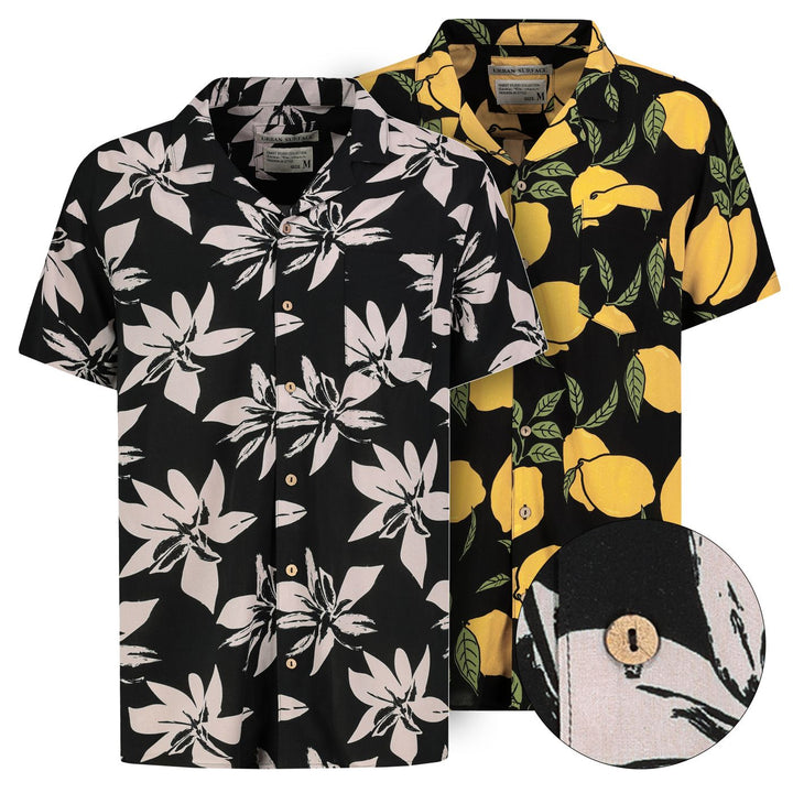 Herren Hemd, kurzarm,Reverskragen, Knopfle