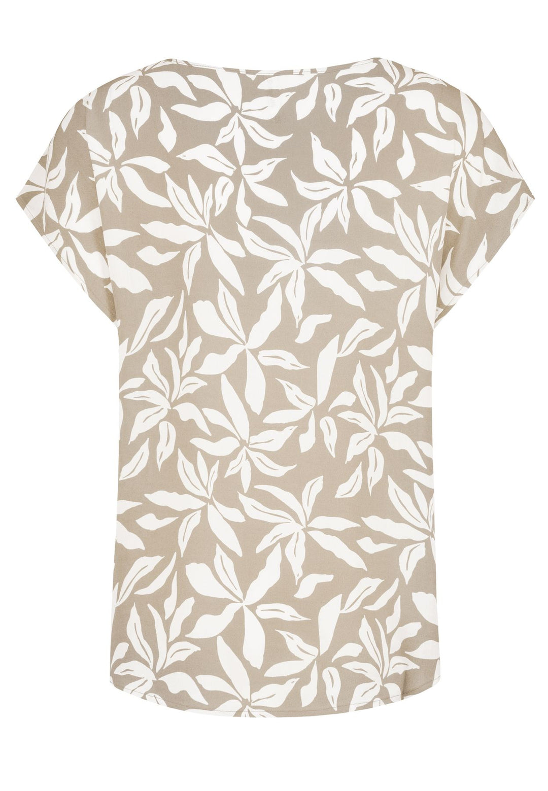 Authentic Style Bluse Rundhals Viskose