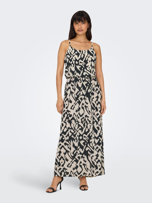 Damen ONLWINNER S/L MAXI DRESS NOOS PTM