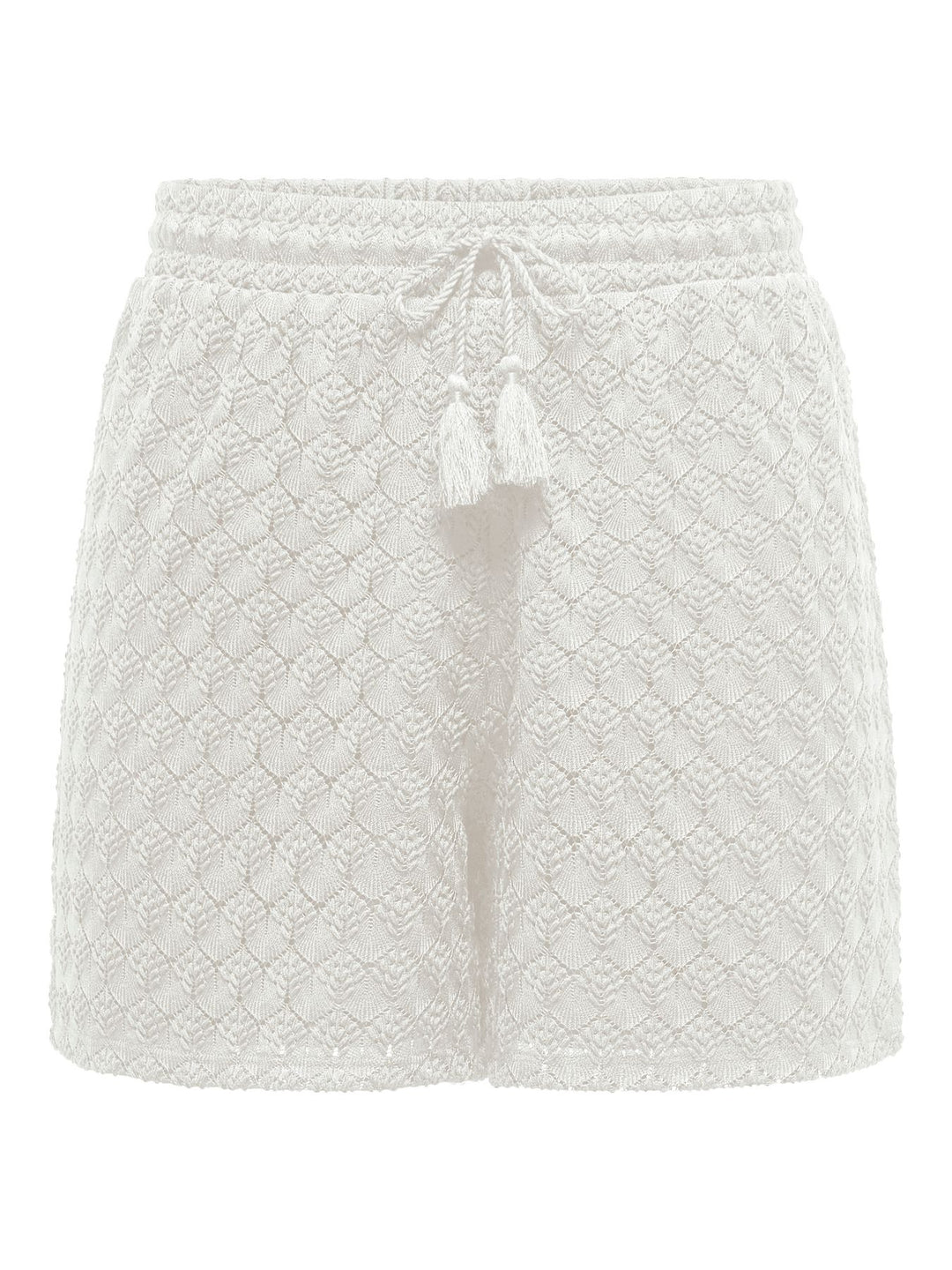 ONLY Damen Strickshorts mit Spitze