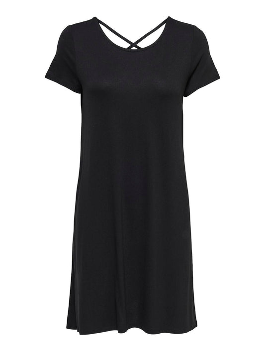 Damen ONLBERA BACK LACE UP S/S DRESS JRS