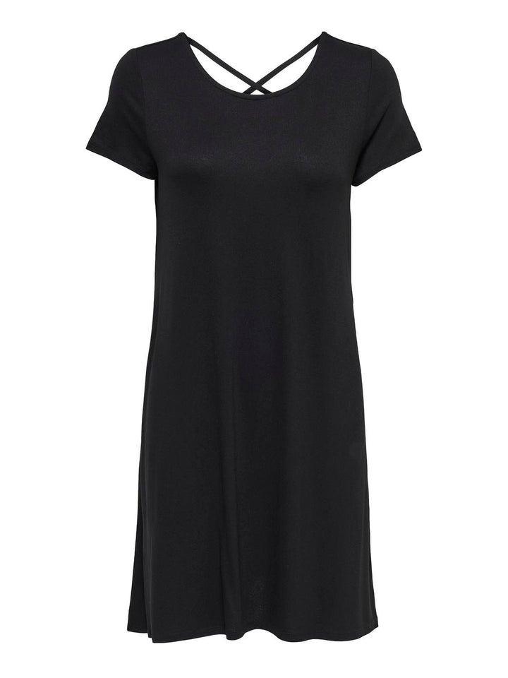 Damen ONLBERA BACK LACE UP S/S DRESS JRS