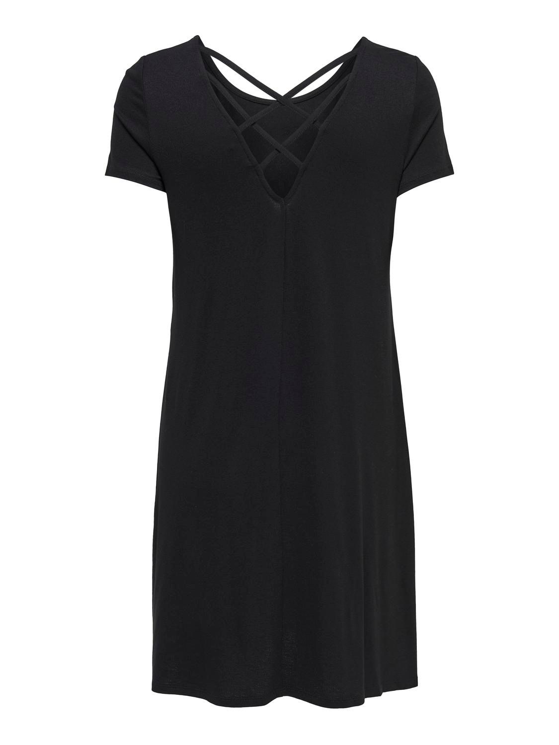 Damen ONLBERA BACK LACE UP S/S DRESS JRS