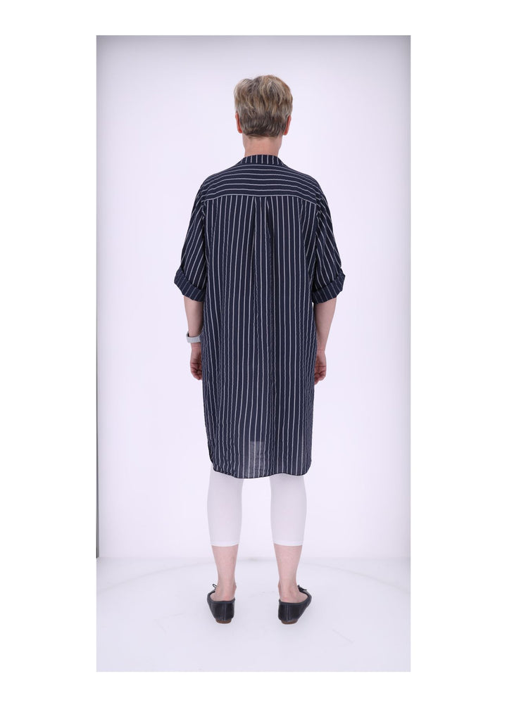 Longbluse Streifen