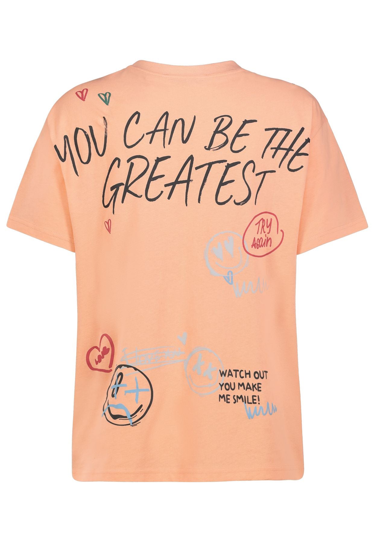 Damen DOB T-shirt,kurzarm, oversized, Run