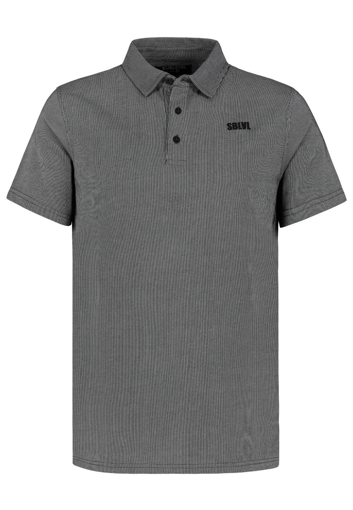 Herren HAKA Polo Shirt, kurzarm, Kragen, K