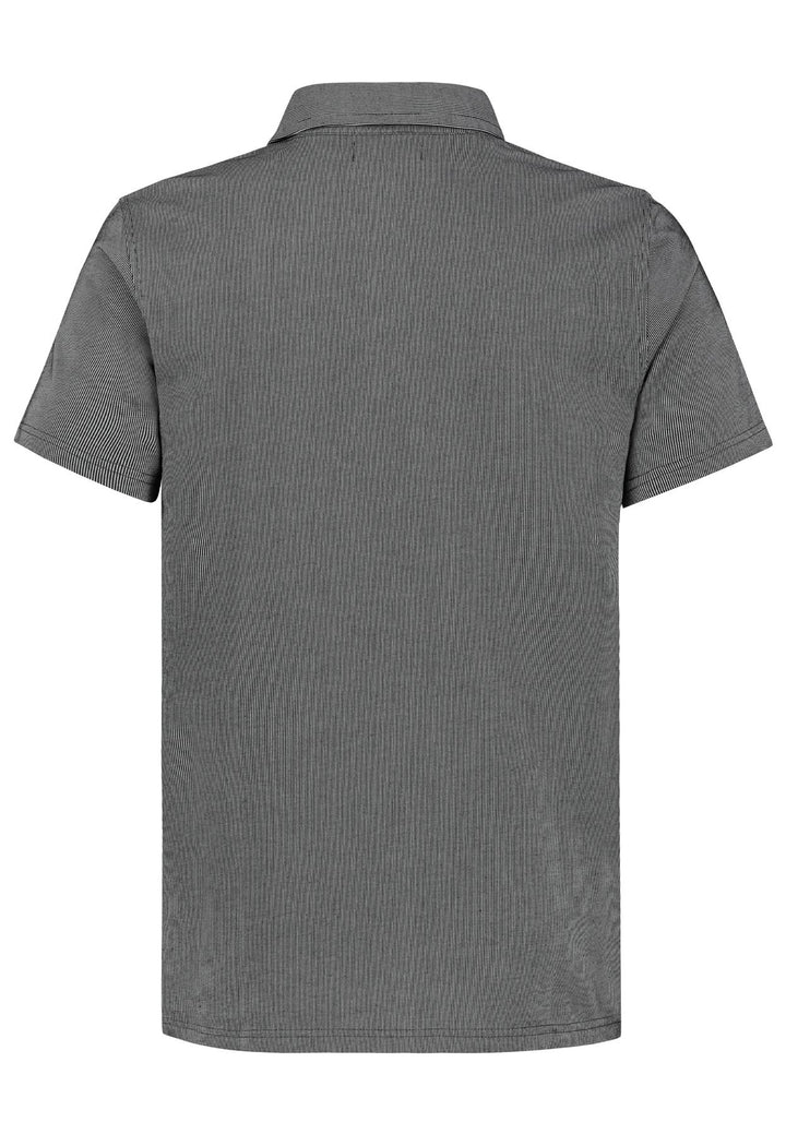 Herren HAKA Polo Shirt, kurzarm, Kragen, K