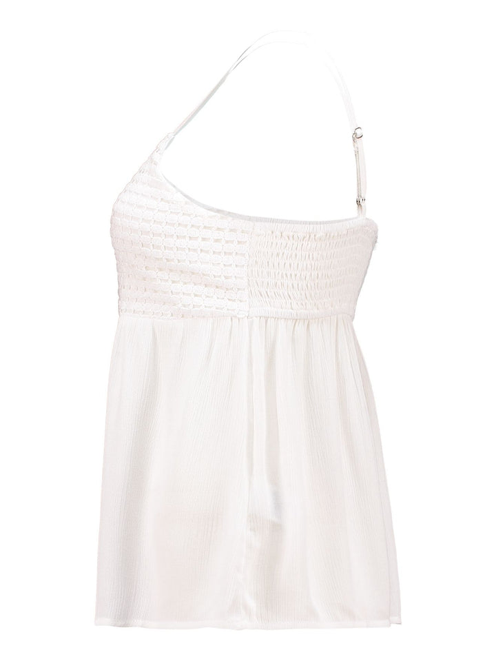 Hailys Damen Top mit Schösschen
