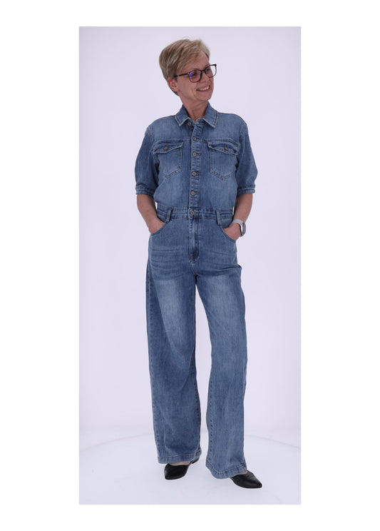 Damen Jumper Jeans 1/2 Arm