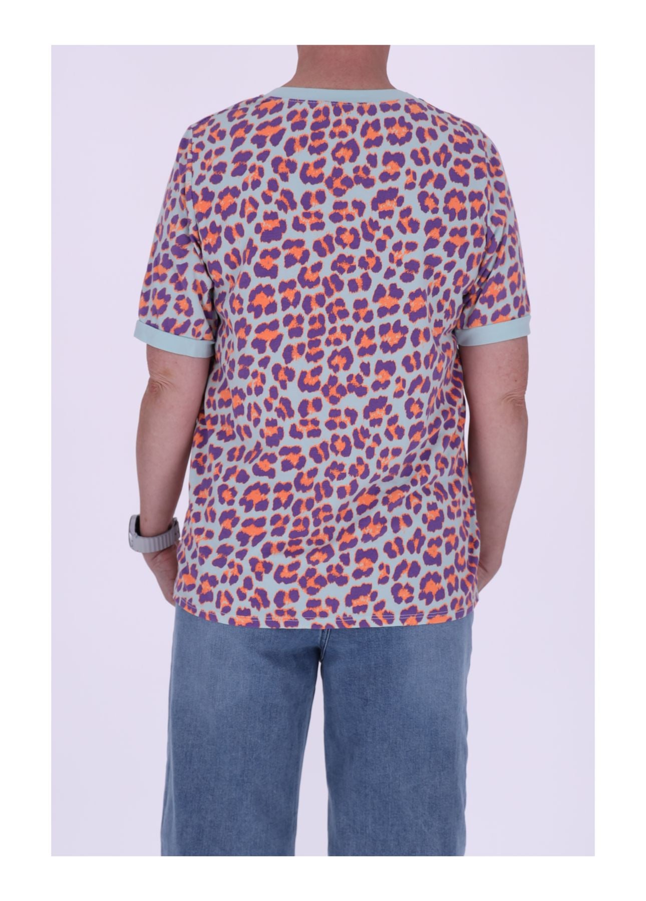 T-Shirt Damen Leo Neon
