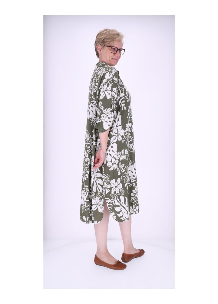 Splash of Color Kleid Blumenprint Viskose