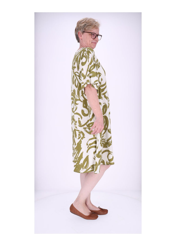 Splash of Color Viskose-Kleid Floral