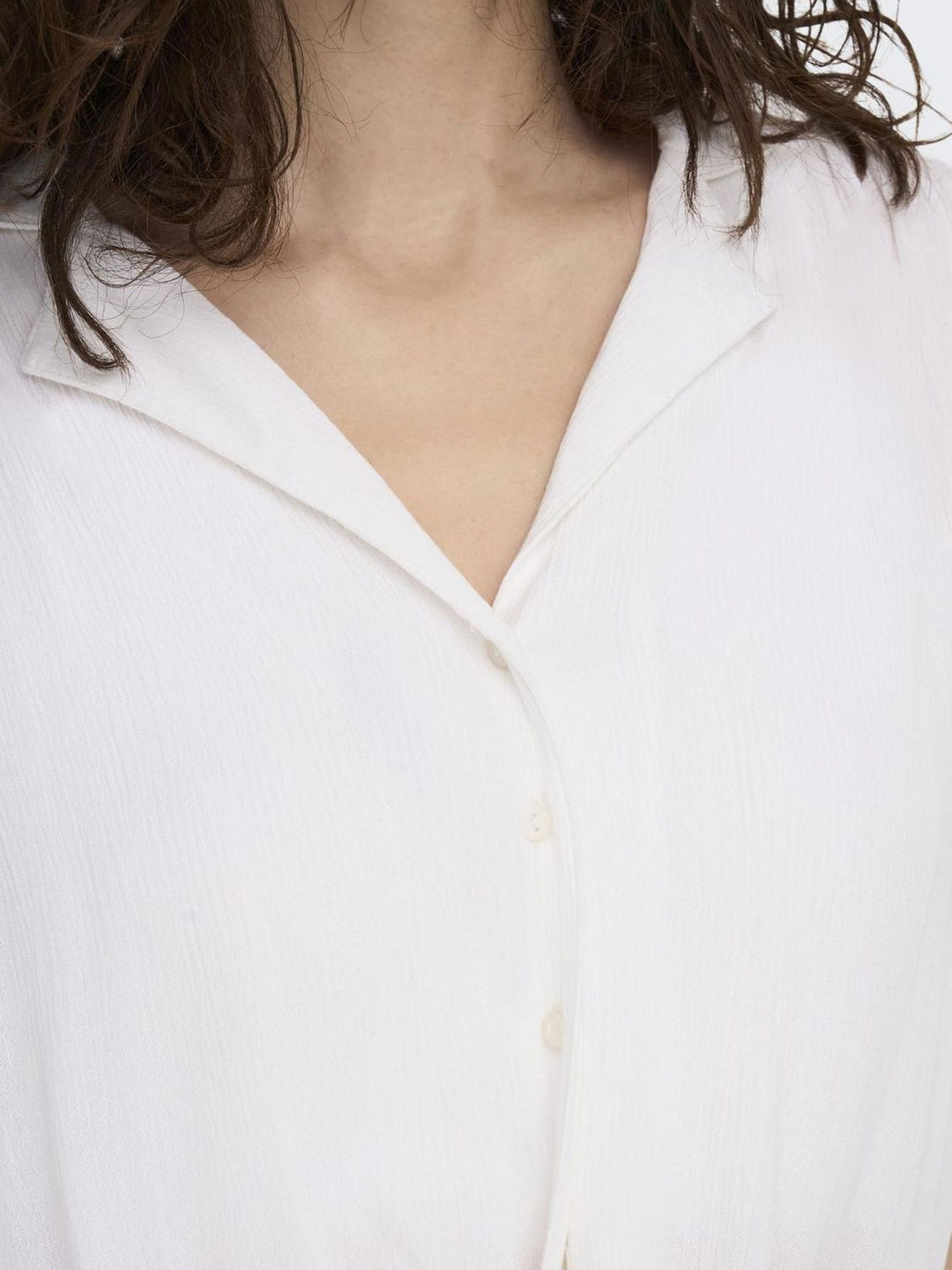 Damen ONLPAULA LIFE S/S TIE SHIRT WVN NOO