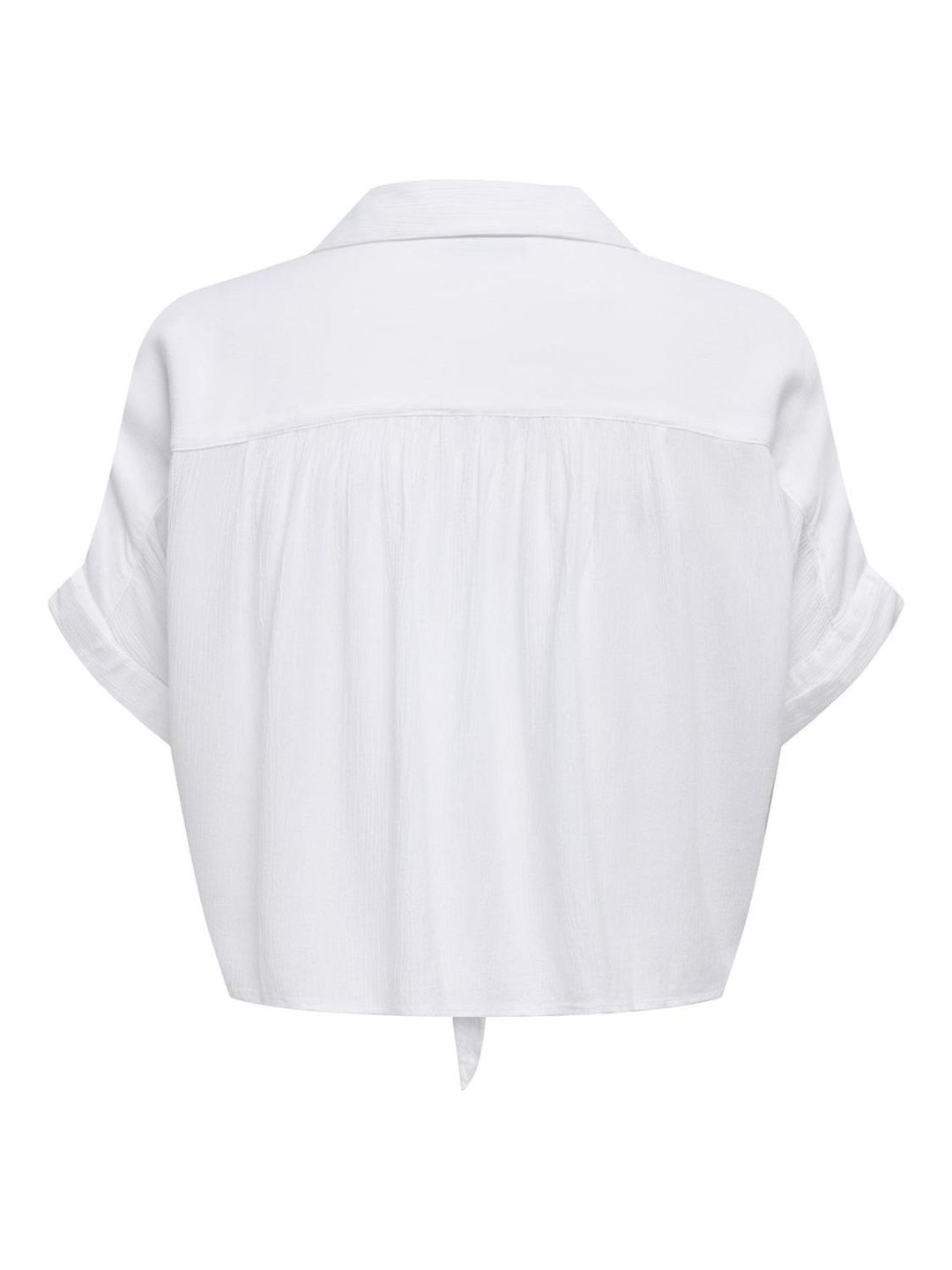 Damen ONLPAULA LIFE S/S TIE SHIRT WVN NOO