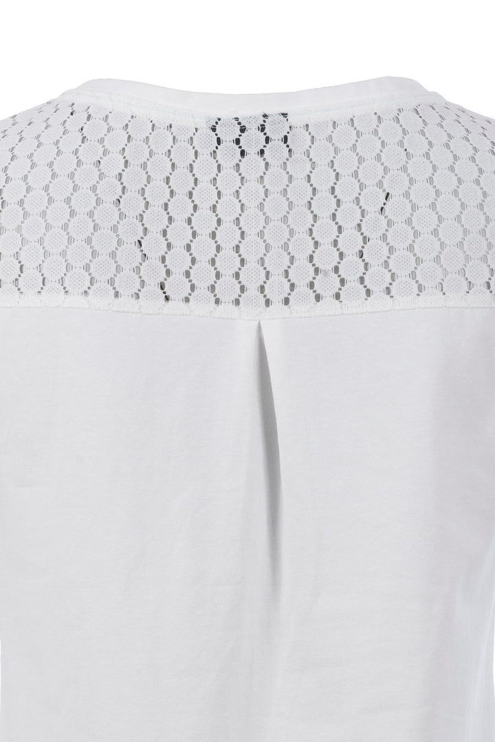 SOQUESTO Top Damen mit Spitzeneinsatz