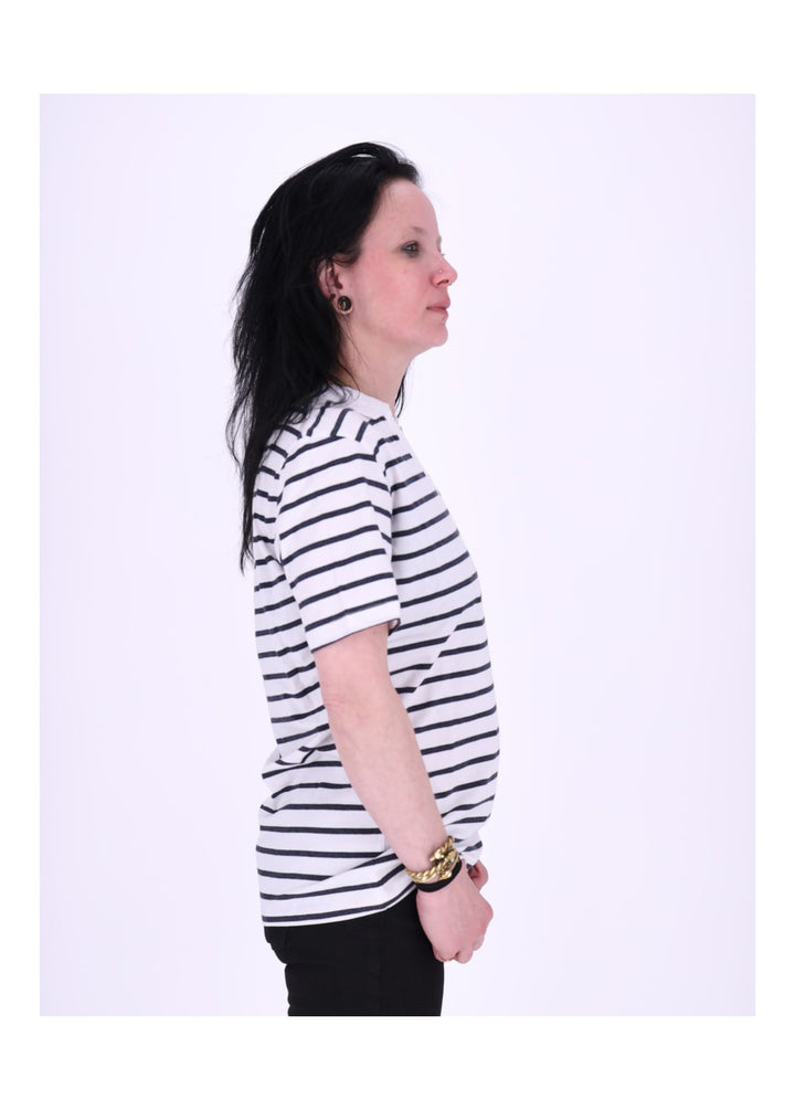 TARA M Damen Poloshirt gestreift