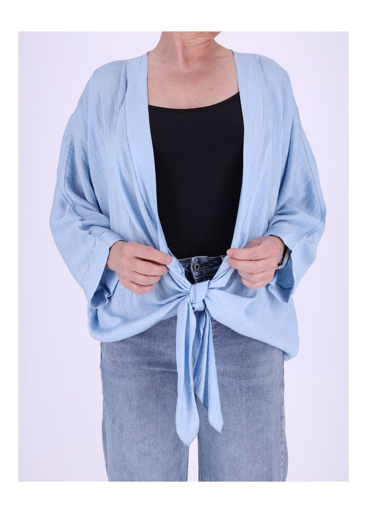 Damen Blusenjacke zum binden