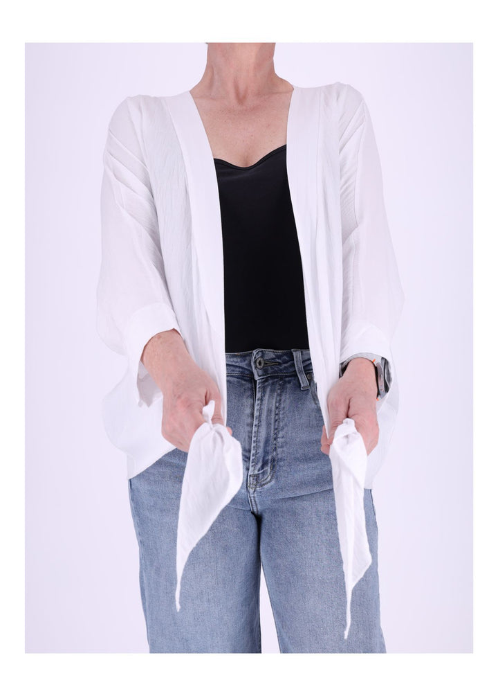 Damen Blusenjacke zum binden