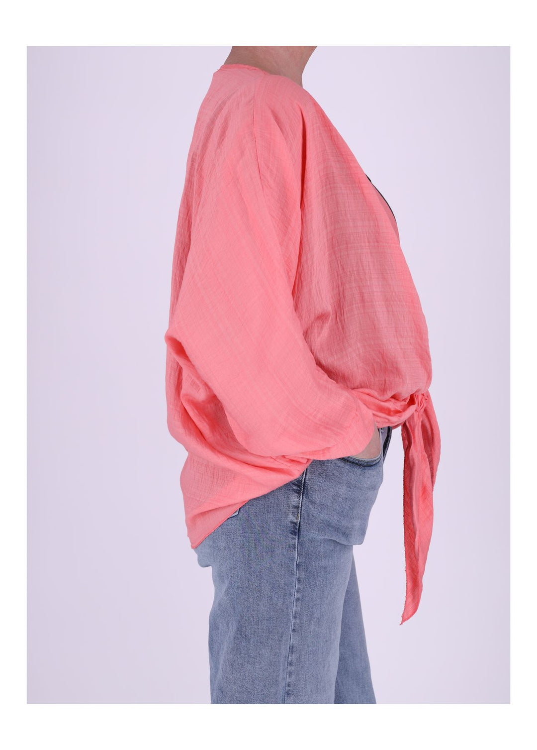 Damen Blusenjacke zum binden