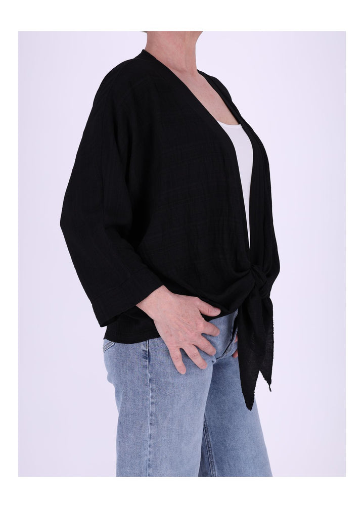 Damen Blusenjacke zum binden