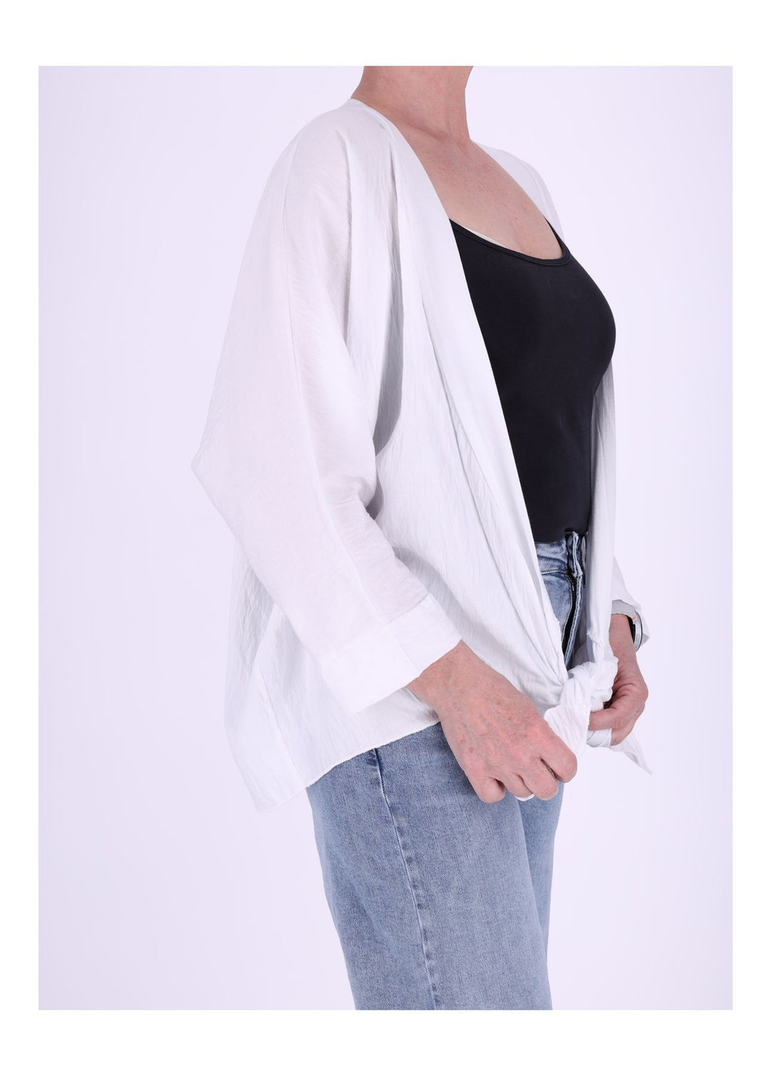 Damen Blusenjacke zum binden