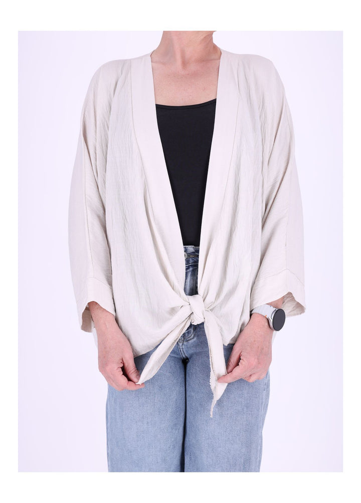 Damen Blusenjacke zum binden