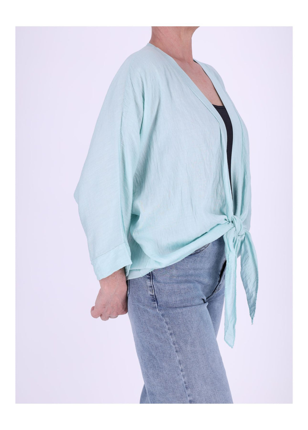 Damen Blusenjacke zum binden