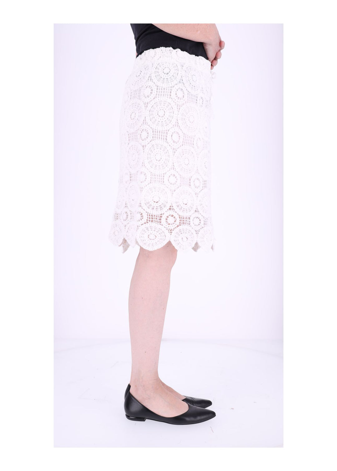 Damen Häkelrock Kurz