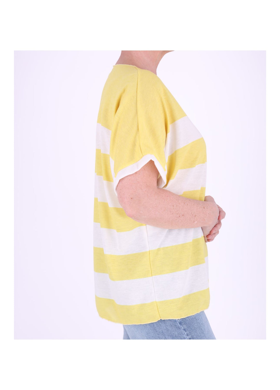 T-Shirt Damen Blockstreifen