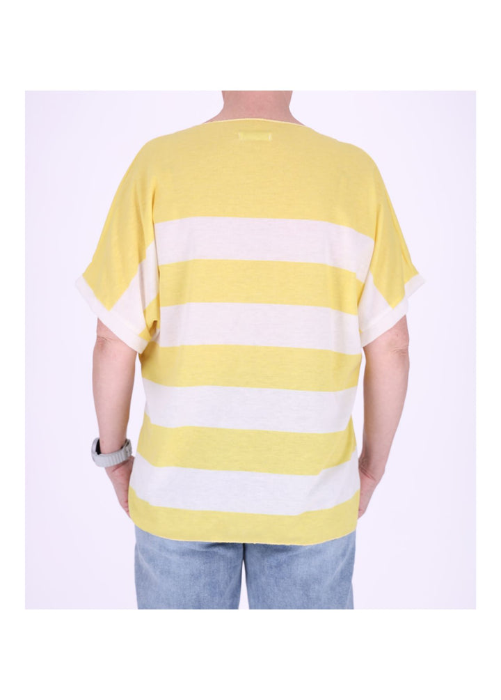 T-Shirt Damen Blockstreifen